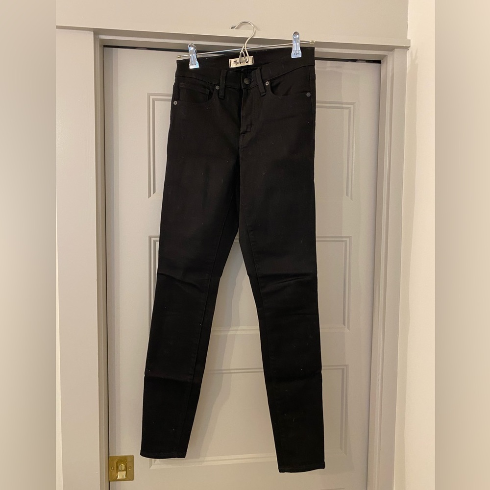 9” high rise Madewell Skinny Jeans